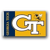 GEORGIA TECH YELLOW JACKETS NCAA FLAG