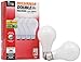 SYLVANIA Halogen Lamp Double Life Light Bulb, A19, 40W Equivalent, Efficient 28W, Dimmable, 340 Lumens, 2700K, Soft White - 4 Pack (50047)