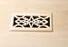 Tools & Hardware : Unfinished Maple Scroll Register Cover w/ Damper Box- 4" X 10"