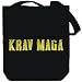 Canvas Tote Bag Black  Krav Maga / DOPPLER EFFECT  Sports