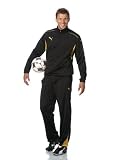 PUMA Polyesteranzug v5.08 schwarz/gelb