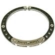 Stainless Steel Bracelet Mens Heavy Link Black Cable Design Satin Finish by Bucasi