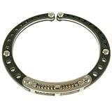Stainless Steel Bracelet Mens Heavy Link Black Cable Design Satin Finish by Bucasi