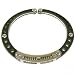 Stainless Steel Bracelet Mens Heavy Link Black Cable Design Satin Finish by Bucasi