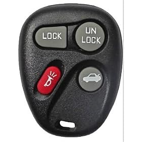 1997-2000 Pontiac Grand Prix Keyless Entry Remote Fob Clicker With Free Do-It-Yourself Programming + Free eKeylessRemotes Guide