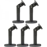 Omnimount AB1 Audio Basics Speaker Mounts (5-Piece Set, Black)