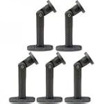 SAVE $37.00 - Omnimount AB1 Audio Basics Speaker Mounts (5-Piece Set, Black) $22.95