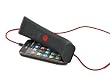 Native Union MM05T-RED-ST Travel Handset - Retail Packaging - Black with Red Cord