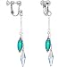 Handcrafted Crystal Mood Clip On Earrings Made with SWAROVSKI ELEMENTS