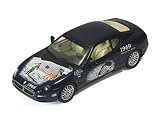 Review IXO  / Diecast Model Maserati Coupe Cambiocorsa (2002) in Blue