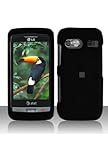 Black Rubberized Hard Case Protector Phone Cover for AT&T LG Vu Plus GR700