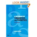 A Dictionary of Linguistics and Phonetics (The Language Library)