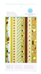 Martha Stewart Crafts Paper Borders 6'' X 12'' Woodland Critters By The Package