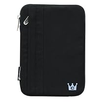 Samsung SE-S084B/RSBN External Slim USB DVD-Writer Carrying CaseCrown Faux Suede Sleeve Case (Black)