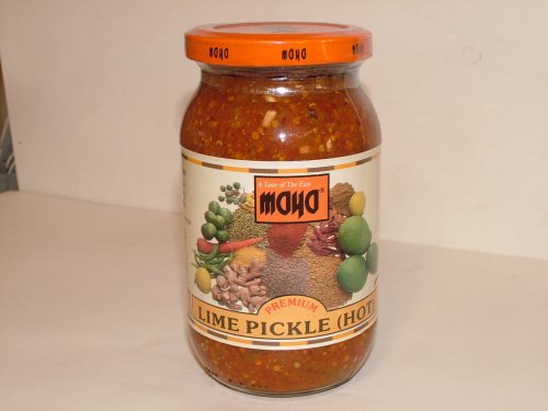 Lime Pickle(Hot) by Maya Overseas Foods Inc.