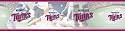 Minnesota Twins MLB Prepasted Wall Border, 6-Inch-by-15-Foot