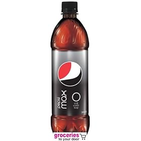 Pepsi Max Soda, 24 oz Bottle (Pack of 18)