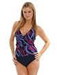 Jungle print Halter Tankini Top with Bikini Bottoms 2 Piece Set Swimwear Sizes 12 or 14