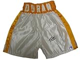 Superstar Greetings Roberto Duran Signed Custom Boxing Trunks RDU-T