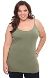 Torrid Plus Size ** SALE - 2 for $24 ** Green Scoop-Neck Cami