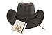 Lucky Trails Men's Dakota Leather Western Cowboy Hat