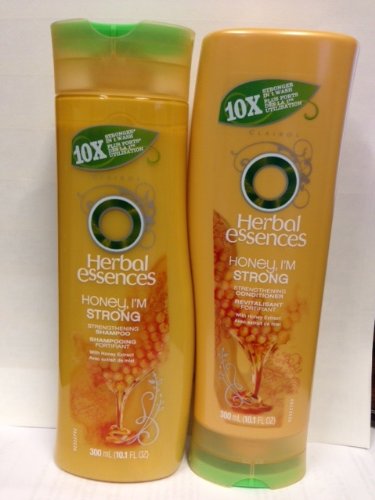 Herbal Essences Honey I'm Strong Shampoo & Conditioner COMBO SET 10.1oz **Package May Vary**