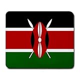 Kenya Flag Mouse Pad