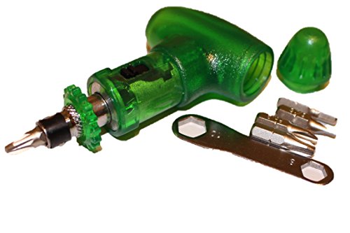 VEROMAN スノーボード メンテナンスキット 工具 (Clear Green)