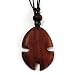 Unisex Adjustable Brown Wood 