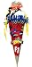BASTELSET Schultüte Formel 1 - 85 cm - 6 - eckig - mit Holzspitze Zuckertüte