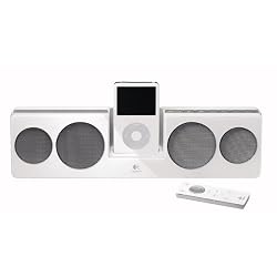 Logitech Pure-Fi Anywhere Compact Speakers for iPod (White)