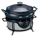 Crock Pot SC7500 Slow Cooker Brushed Chrome & Grey 4.7L
