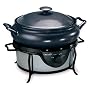 Crock Pot SC7500 Slow Cooker Brushed Chrome & Grey 4.7L