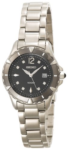 Seiko Women's SXDB25 USA Sport 100 Diamond Watch