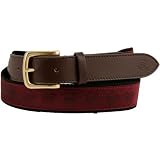 Colony Sportswear Mississippi State Bulldogs Team Logo Leather-tipped Belt