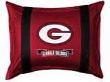 GEORGIA BULLDOGS OFFICIAL TEAM JERSEY PILLOW SHAM