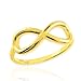 10k Yellow Gold Infinity Ring