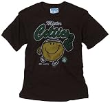NBA Boston Celtics Crew Short Sleeve Tee (Black Wash , Small)