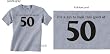 "It Is A Sin To Look This Good At 50" on Sports Grey Birthday T-Shirt