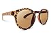 Treehut Wooden Bamboo Sunglasses Temples Round Vintage Oversize Wood Sunglasses