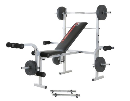 Hammer Hantelbank Bermuda inklusive 25 kg Gewichte Preisvergleich