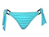 Hobie Sky Blue Surfers Tieside Swimsuit-bottoms w/Square Rings M