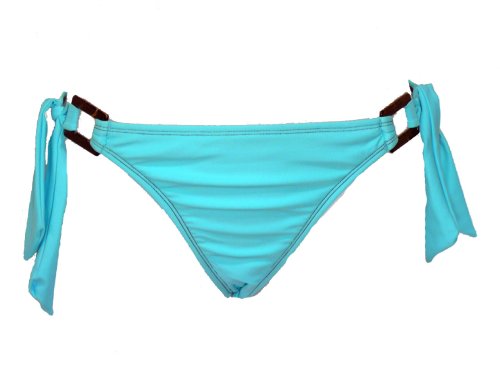 Hobie Sky Blue Surfers Tieside Swimsuit-bottoms w/Square Rings M