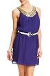 2b Shanna Embroidered Halter Dress