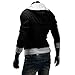 TheLees Mens Casual Luxury Buckle Hoodie Slim Cotton Sweatshirts