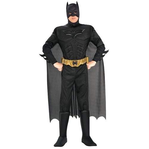 Click here to buy Batman Dark Knight Deluxe Muscle Chest Batman Adult Costume by BuyCostumes.