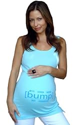 I'm not fat on board maternity tank