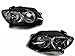 2004 2005 2006 Yamaha YZF R1 Motorcycle Black Headlight Assembly Left & Right