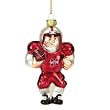 Mississippi State Bulldogs NCAA Glass Player Ornament (4 Caucasian)"