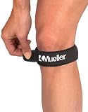 Mueller Jumpers Knee Strap, Black, One Size Fits Most, 1-Count Packages (Pack of 3)